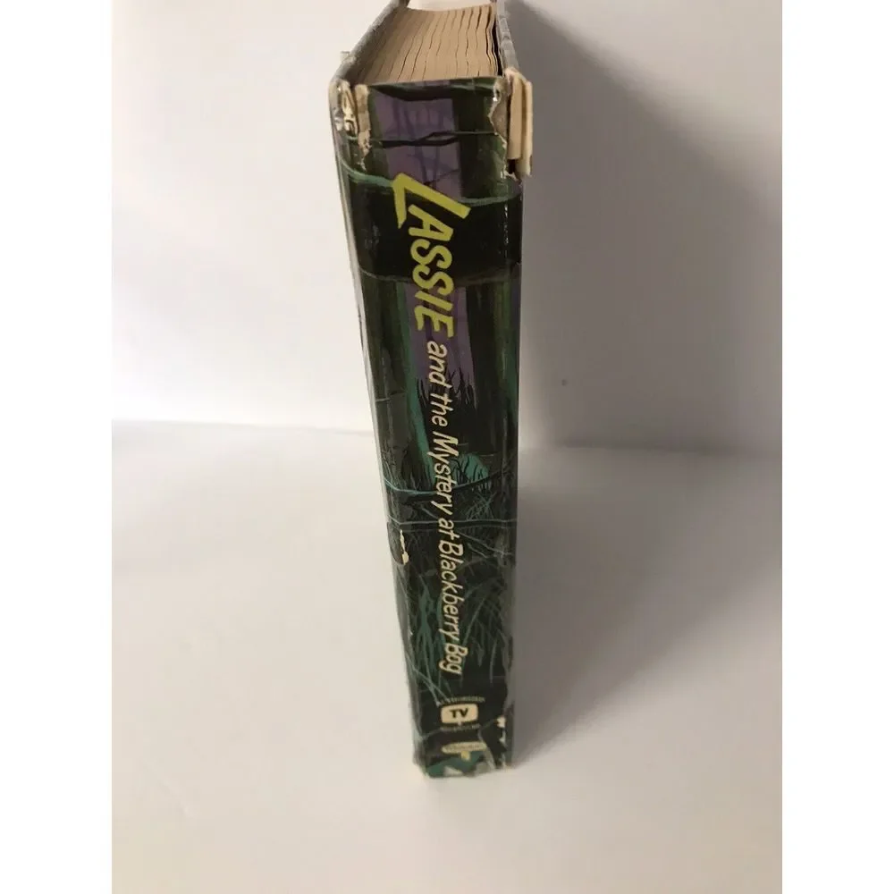 1956 Lassie and the‎ Mystery at Blackberry Bog Whitman Vintage Hardcover